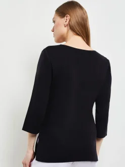 Discount 3/4 Sleeve Knit Tunic - Long Sleeve Tunic | Tops & Tees