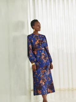 Best A-Line Printed Woven Maxi Dress Dresses