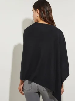 Fashion Asymmetrical Poncho - Cashmere Poncho | Jackets & Coats|Tops & Tees