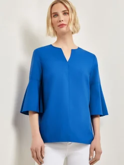 Clearance Bell Sleeve Woven Blouse Blouses & Shirts|Tops & Tees