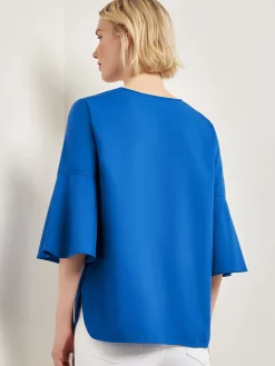 Clearance Bell Sleeve Woven Blouse Blouses & Shirts|Tops & Tees