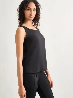 Sale Classic Crepe de Chine Tank Top Tops & Tees|Tanks