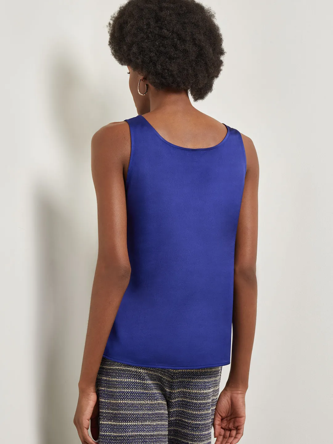 Best Classic Crepe de Chine Tank Top Tops & Tees|Tanks