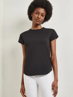Clearance Classic Short Sleeve Jersey Knit Top Tops & Tees