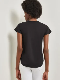 Clearance Classic Short Sleeve Jersey Knit Top Tops & Tees
