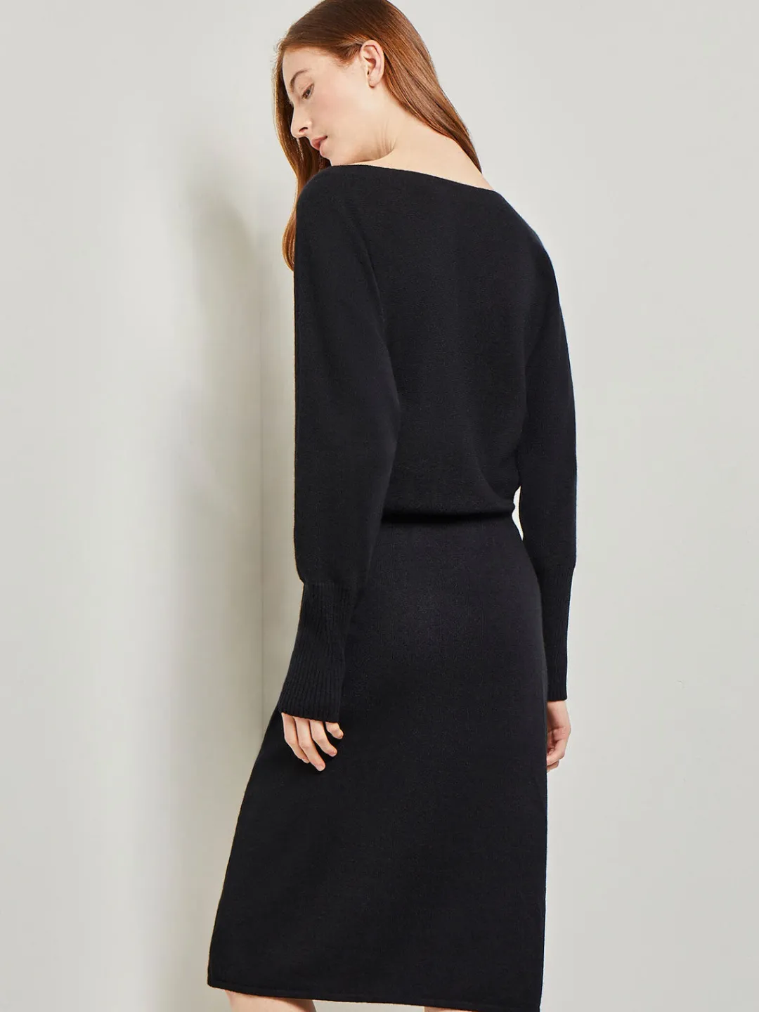 Clearance Dolman Sleeve Cashmere Dress Dresses