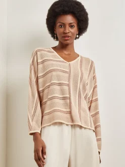 Best Dolman Sleeve Tunic - Multi-Stitch Soft Knit Tops & Tees
