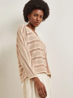 Best Dolman Sleeve Tunic - Multi-Stitch Soft Knit Tops & Tees