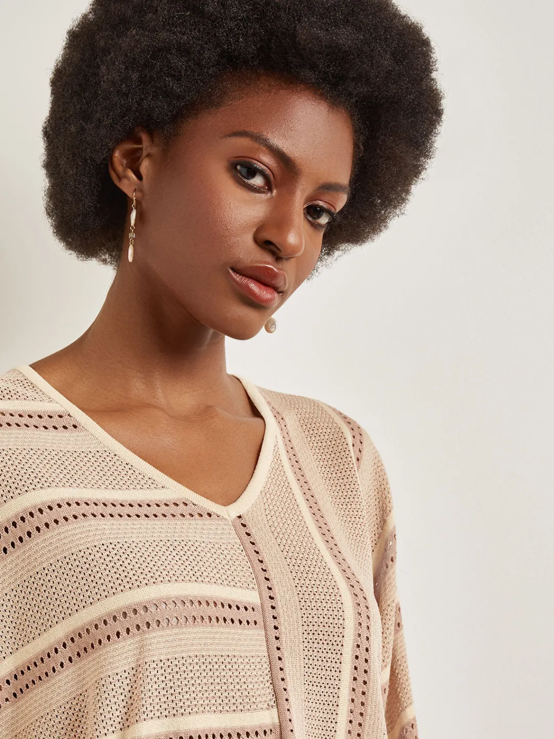 Best Dolman Sleeve Tunic - Multi-Stitch Soft Knit Tops & Tees