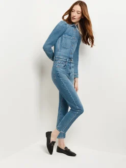 Discount Freja Denim Jumpsuit Pants & Shorts|Dresses