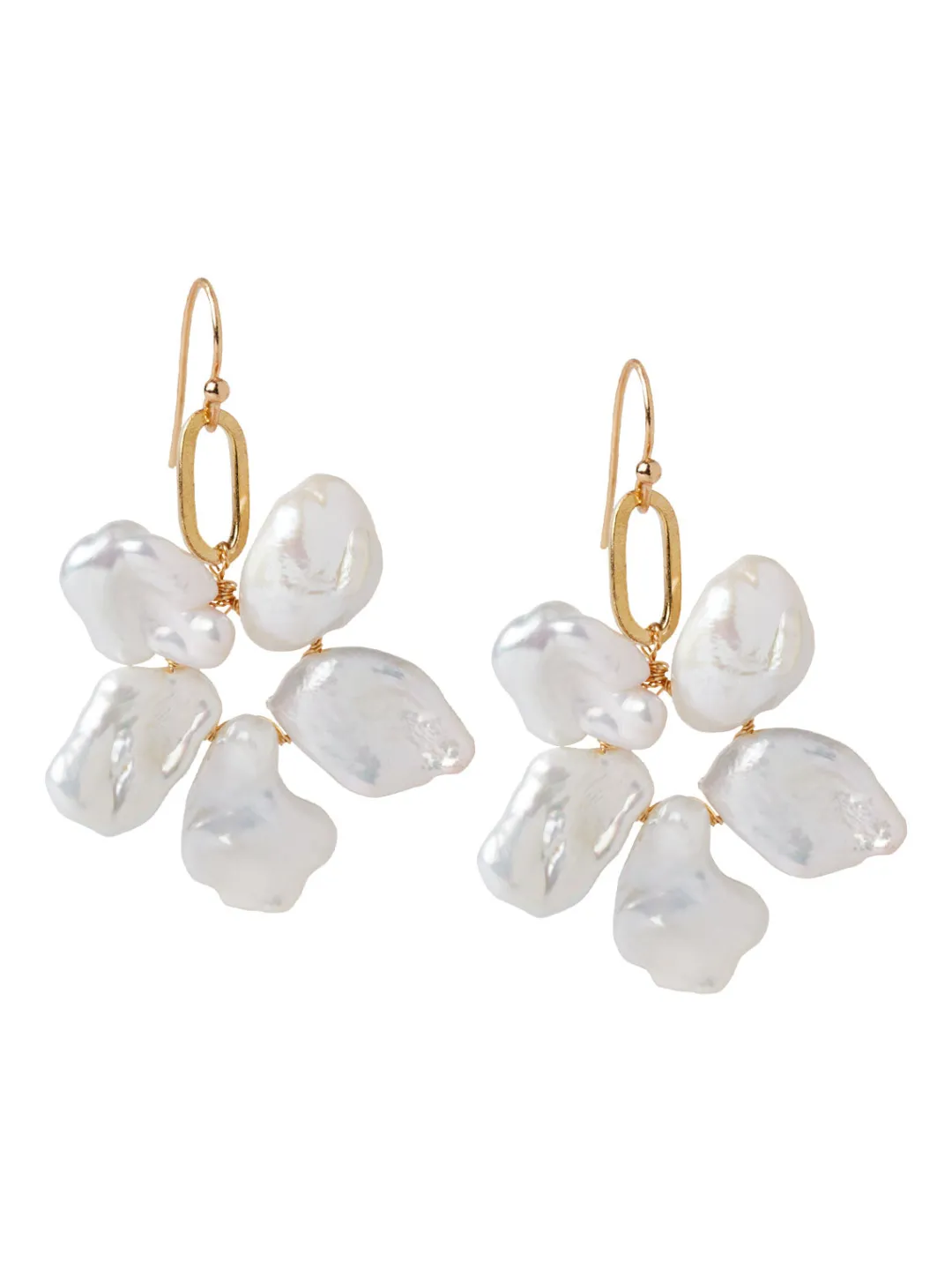 Online Freshwater Wreath Dangle Earrings Accessories|Earrings