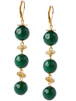 Discount Green Jade Dangle Earrings Accessories|Earrings