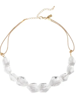 Best Handmade Crystal Nugget Mixed Back Necklace Accessories|Necklaces