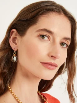 Outlet Handmade Crystal Nugget Wire Wrapped Earring Accessories|Earrings