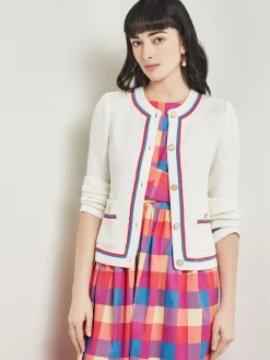 Hot Heritage Fit Jacket - Intarsia Soft Knit Jackets & Coats