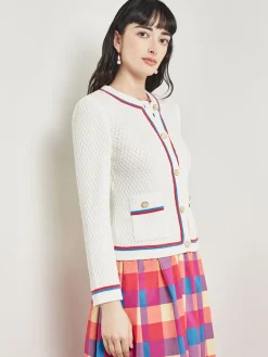 Hot Heritage Fit Jacket - Intarsia Soft Knit Jackets & Coats