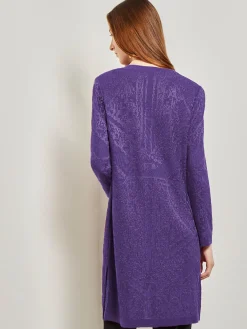 Hot Heritage Fit Jewel Neck Jacquard Knit Jacket Jackets & Coats