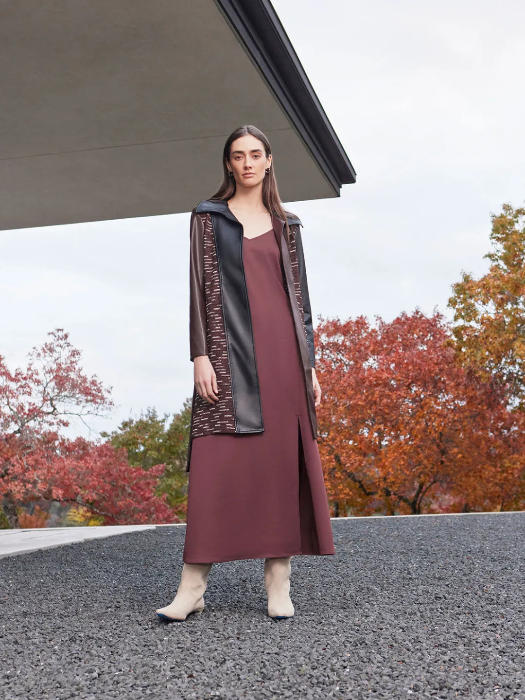 Sale Heritage Fit Mixed Media Multi-Panel Topper Jackets & Coats