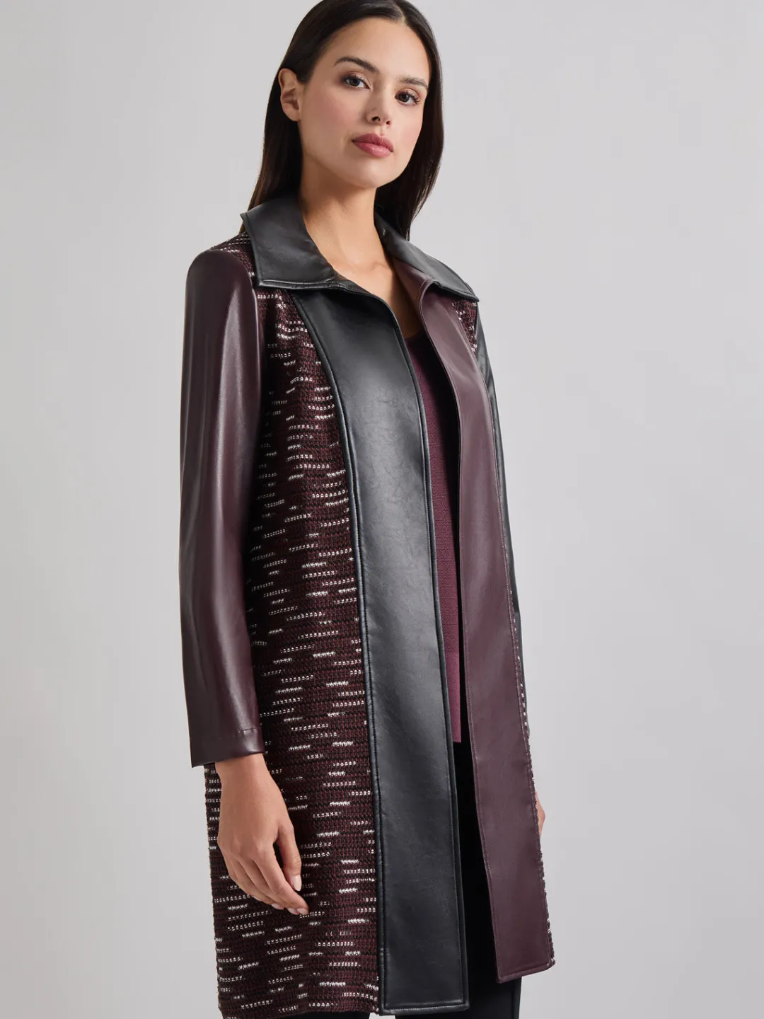 Sale Heritage Fit Mixed Media Multi-Panel Topper Jackets & Coats