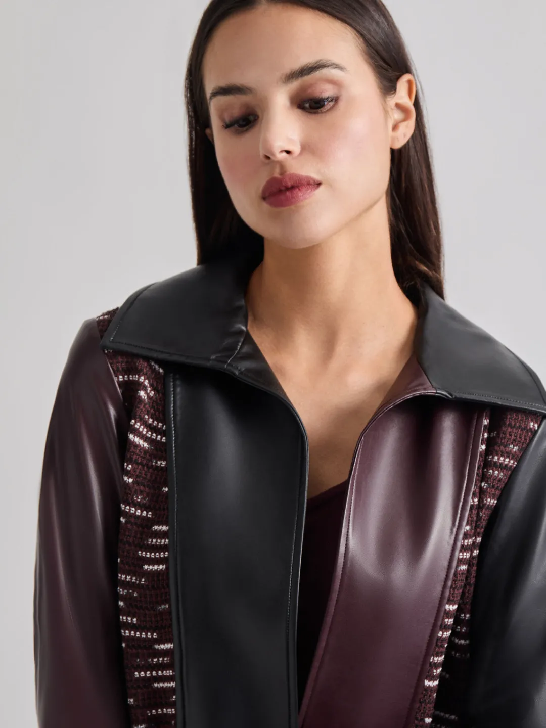 Sale Heritage Fit Mixed Media Multi-Panel Topper Jackets & Coats