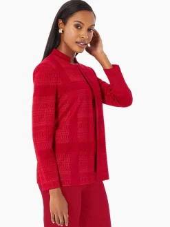 Sale Heritage Fit Multi-Directional Pattern Knit Jacket Jackets & Coats
