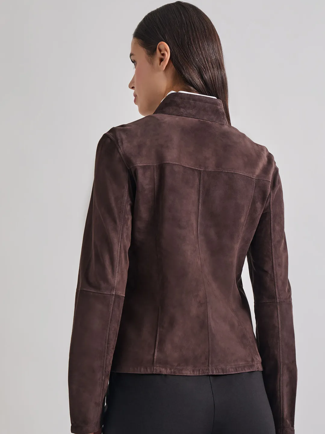 Outlet Heritage Fit Reversible Suede Leather Jacket Jackets & Coats