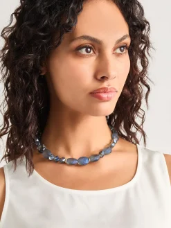 New Labradorite Mixed Crystal Necklace Accessories|Necklaces