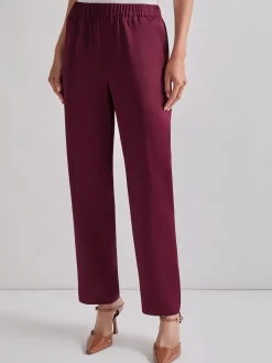 Discount Pull-On Woven Straight Leg Pants Pants & Shorts