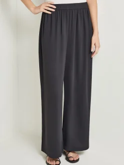 Outlet Pull-On Woven Wide-Leg Pants Pants & Shorts