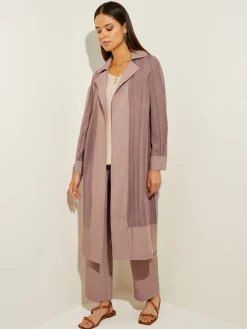 Sale Sheer Duster - Long Brown Coat | Jackets & Coats