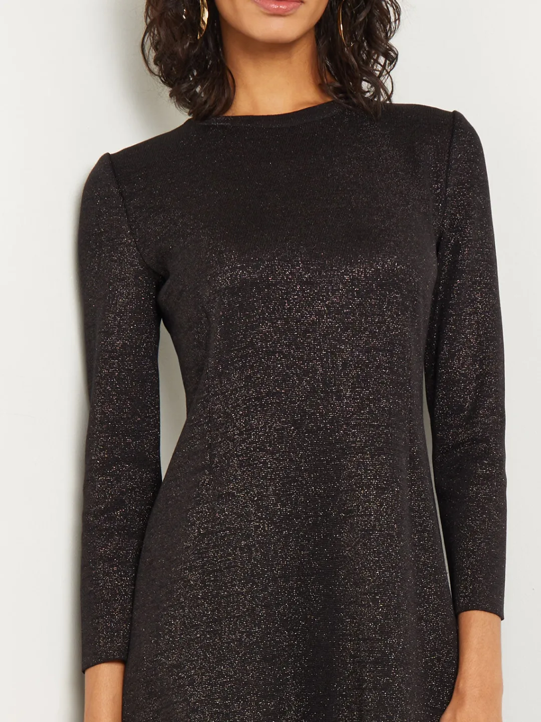 Discount Shimmer Knit Maxi Dress Dresses