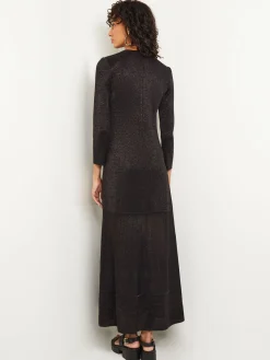 Discount Shimmer Knit Maxi Dress Dresses