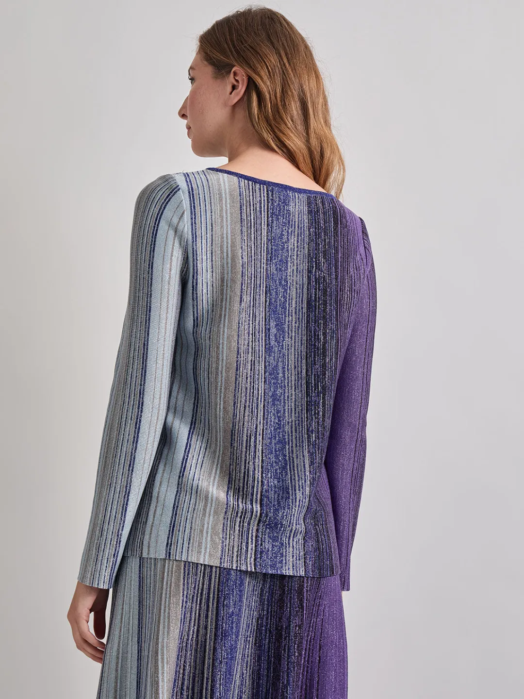 Discount Shimmer Lurex Knit Tunic Tops & Tees