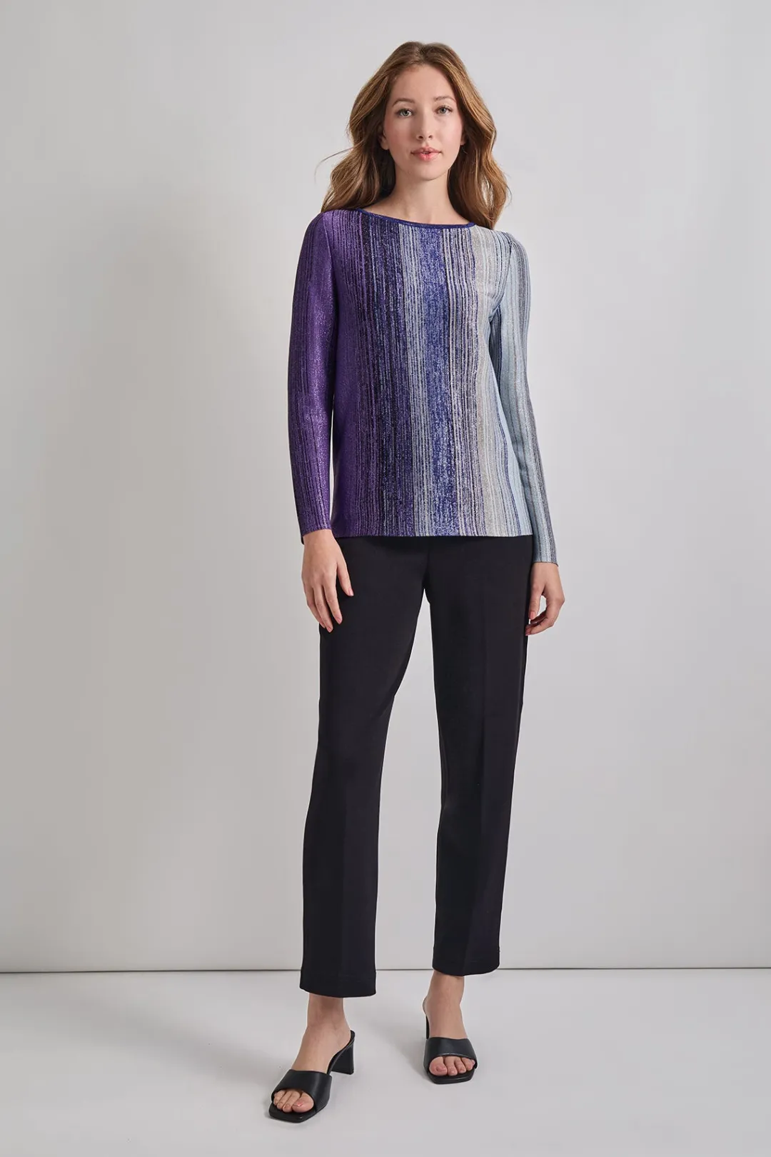 Discount Shimmer Lurex Knit Tunic Tops & Tees
