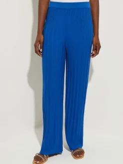 Best Soft Ribbed Knit Wide Leg Pant Pants & Shorts