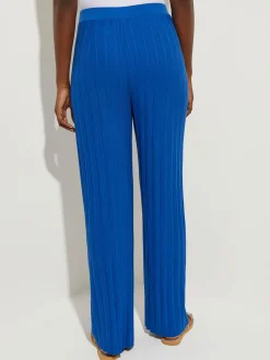 Best Soft Ribbed Knit Wide Leg Pant Pants & Shorts