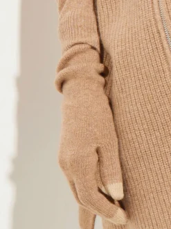Fashion Tech Touch Long Cashmere Gloves Accessories
