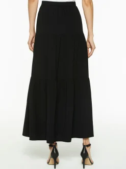 Discount Tiered Light Flounce Maxi Skirt Skirts
